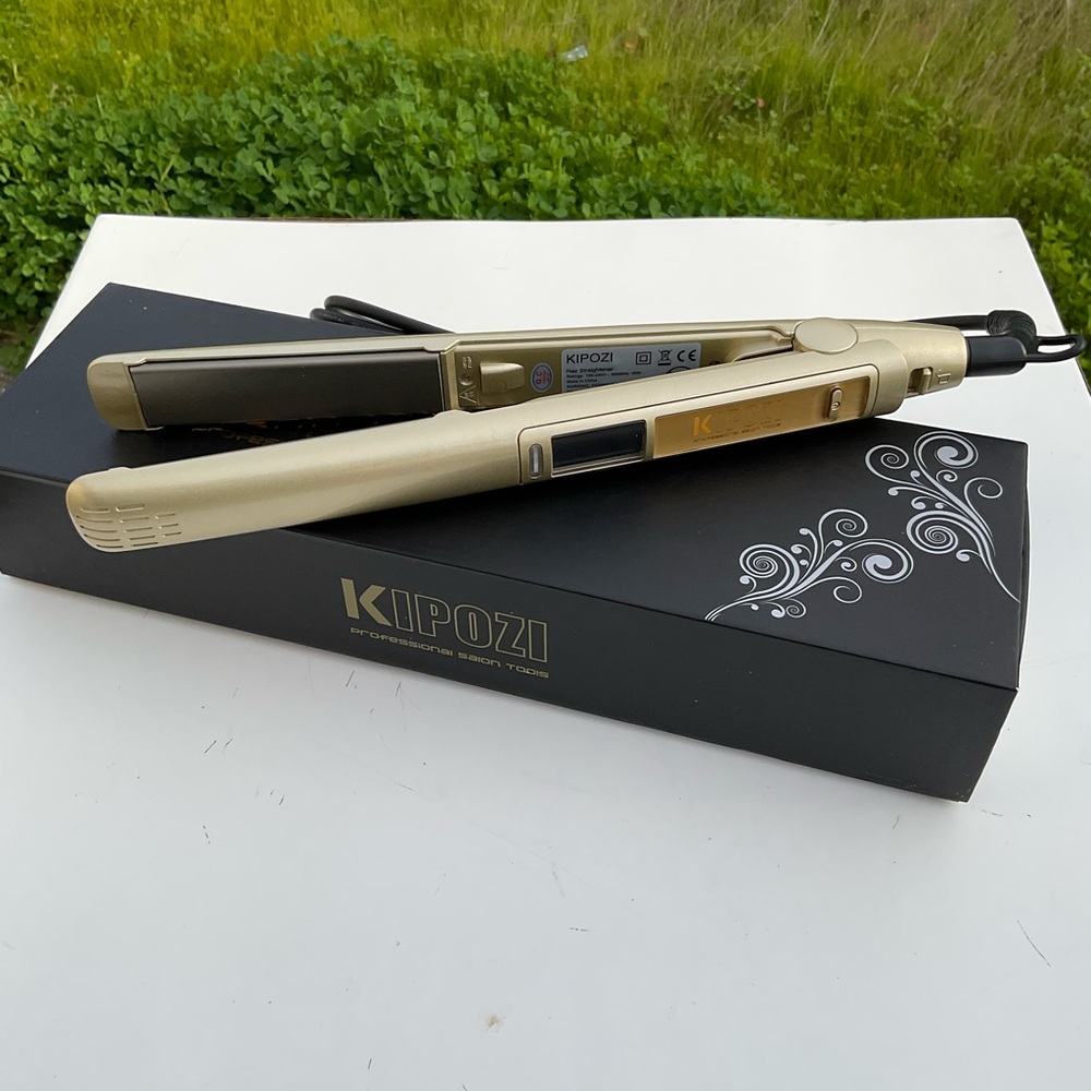 “New” KIPOZI Professional Hair Straightener Salon Flat Iron Hair Styler.  1 In - Picture 14 of 16